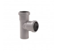 Тройник ПВХ канализационный TA Sewage 50, 90°