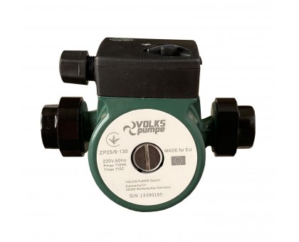 Насос циркуляционный VOLKS pumpe ZP25/6 130мм + гайки