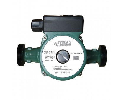 Насос циркуляционный VOLKS pumpe ZP25/4 130мм + гайки