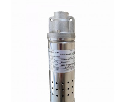 Насос скважинный шнековый  VOLKS pumpe  2QGD 1-48-0,25кВт 2 дюйма! + кабель 15м