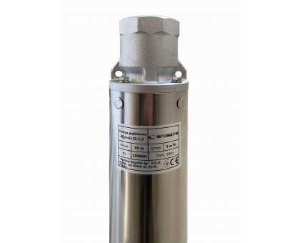 Насос скважинный OPTIMA PM 4QJm6/16 1,5 кВт 101м + 1,5 м кабель