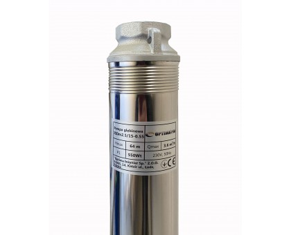 Насос скважинный OPTIMA PM 3SDm2,5/15 0,55 кВт 65м + 15 м кабель
