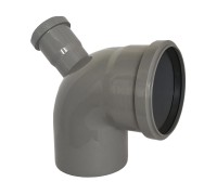 Коліно VSplast 110x90° з вiдводом 50х67°