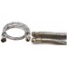 Шланг нержавіюча сталь SOLOMON 1/2"х1/2"нв 0,2 м HS31