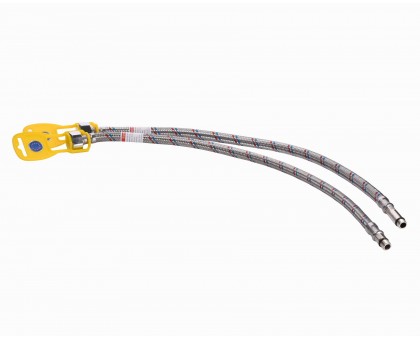 Шланг нержавеющая сталь ECO FIX М10х1/2" 0,6м ПАРА EPDM