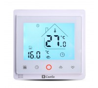 Терморегулятор программируемый недельный Castle AC603H Wi-Fi (белый)