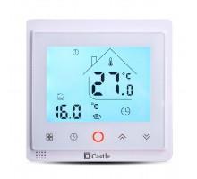 Терморегулятор программируемый недельный Castle AC603H Wi-Fi (белый)