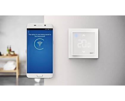 Терморегулятор Devi DEVIreg Smart Ivory