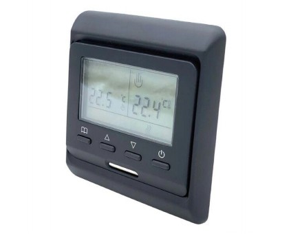 Терморегулятор теплого пола In-Therm E51 Wi-Fi Black Matte