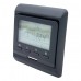 Терморегулятор теплого пола In-Therm E51 Wi-Fi Black Matte