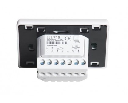 Терморегулятор теплого пола In-Therm E51 Wi-Fi White