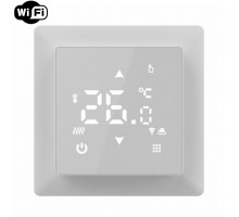 Терморегулятор сенсорный In-Therm PWT 516 Wi-Fi White Matte