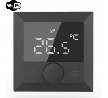 Терморегулятор сенсорный In-Therm PWT 510 Wi-Fi Black Matte