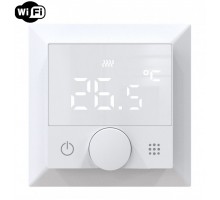 Терморегулятор сенсорный In-Therm PWT 510 Wi-Fi White Matte