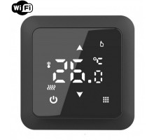 Терморегулятор сенсорный In-Therm PWT 517 Wi-Fi Black Matte