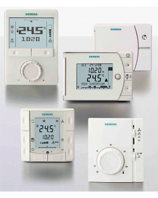 Новинки то компании Siemens комнатные программаторы, термостаты.