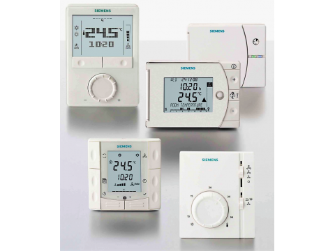 Новинки то компании Siemens комнатные программаторы, термостаты.
