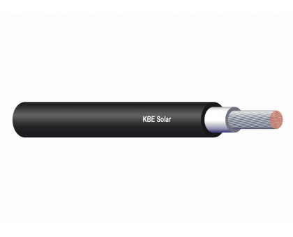 Кабель для солнечных панелей KBE DB+TR+AR 6 мм черный