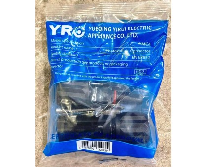 Коннектор для солнечных панелей YRO MC4 DC 1000V 30A