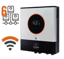 Гибридный инвертор ИБП AXIOMA Energy 8000Вт 48В+2 МППТ 8 кВт ISMPPT BFP G 8000 Wi-Fi