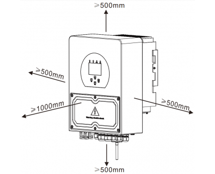 Гібридний ﻿інвертор Deye TAB SUN-3.6K-SG03LP1-EU 3,6KW-48V