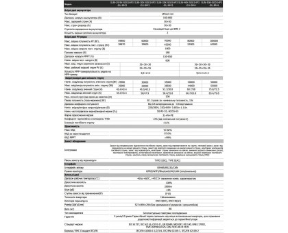 Гибридный инвертор Deye SUN-30K-SG02HP3-EU-AM2 30 кВт Wi-Fi 
