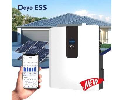 Комплект гибридный инвертор Deye RW-F5.3-2H3 All-in-one 3.6 кВт ESS+LiFePo4 5кВт.ч