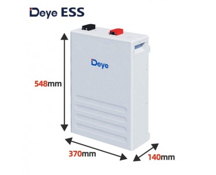 Аккумулятор LiFePO4 Deye SE-F5 Plus-L 5.12кВт 51.2В 100Аh