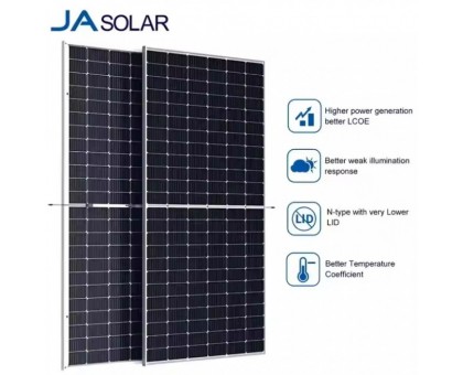 Солнечная панель JA Solar JAM72D40-605/LB 605 Wp Bifacial N-Type