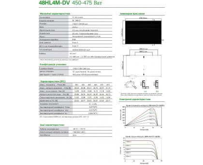 Солнечная панель JINKO SOLAR JKM-465N-48HL4M-DV