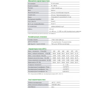 Солнечная панель JINKO SOLAR JKM-465N-48HL4M-DV