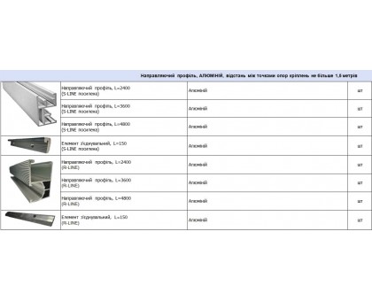 Алюминиевый профиль для солнечных панелей Krepmetal L=2400