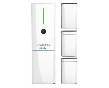 Комплект Livoltek инвертор гибридный Hyper 6 кВт + АКБ Livoltek LiFePO4 5.12 кВт.ч