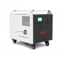 Зарядная станция Must HBP1800-2024OS 2560W LiFePO4 LCD 24V