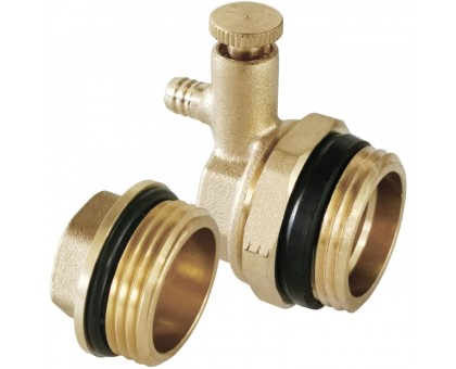 Набор заглушек с воздухоотводчиком RAFTEC Brass Mini KZK03
