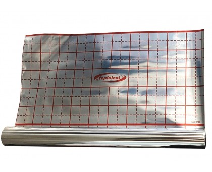 Пленка фольгированная для теплого пола Teploizol 105 мкм 000018377
