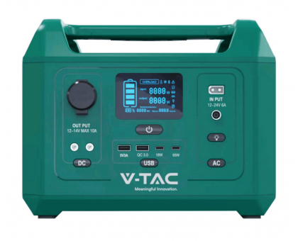 Портативная зарядная станция V-TAC Power Station VT-606N 600Вт