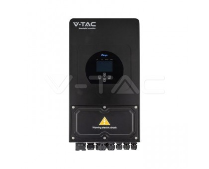 Гибридный инвертор V-TAC SUN-6K-SG03LP1-EU 6 кВт 230В черный