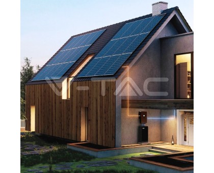 Гибридный инвертор V-TAC SUN-6K-SG03LP1-EU 6 кВт 230В черный
